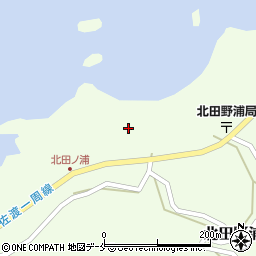新潟県佐渡市北田野浦1487周辺の地図