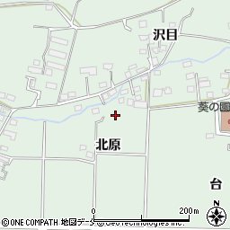 宮城県仙台市太白区柳生（北原）周辺の地図