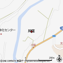 宮城県柴田郡川崎町支倉川窪周辺の地図