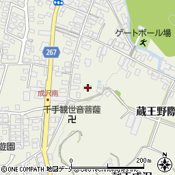 山形県山形市蔵王成沢964-2周辺の地図