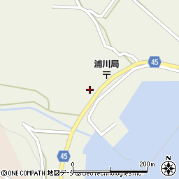 新潟県佐渡市浦川355周辺の地図