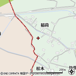 宮城県仙台市太白区柳生稲荷66-1周辺の地図