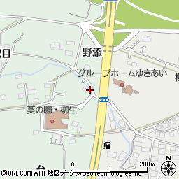 宮城県仙台市太白区柳生南野添周辺の地図