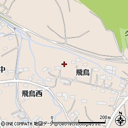 宮城県名取市高舘熊野堂（飛鳥）周辺の地図
