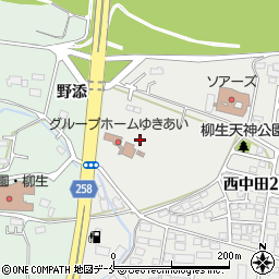 宮城県仙台市太白区西中田2丁目22周辺の地図