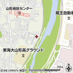 山形県山形市蔵王成沢2617-25周辺の地図