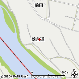 宮城県仙台市若林区日辺落合道周辺の地図