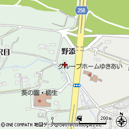 宮城県仙台市太白区柳生野添周辺の地図