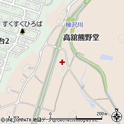 宮城県名取市高舘熊野堂大沢中周辺の地図