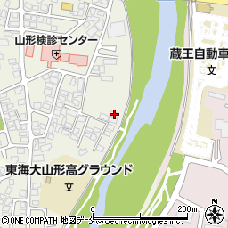山形県山形市蔵王成沢2617-4周辺の地図