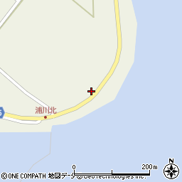 新潟県佐渡市浦川9周辺の地図