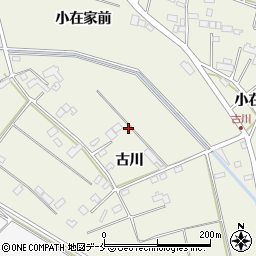 宮城県仙台市若林区今泉（古川）周辺の地図