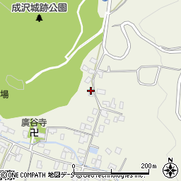 山形県山形市蔵王成沢1323-2周辺の地図