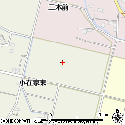 宮城県仙台市若林区今泉小在家東周辺の地図