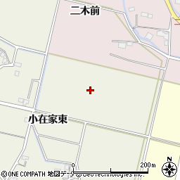 宮城県仙台市若林区今泉（小在家東）周辺の地図