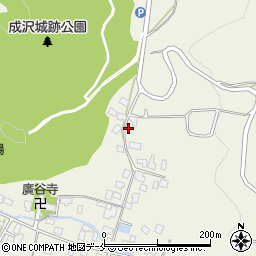 山形県山形市蔵王成沢1321周辺の地図