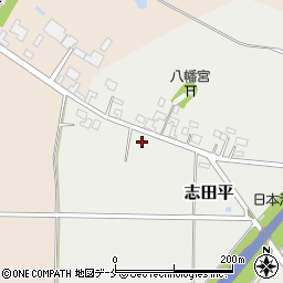 新潟県村上市志田平107周辺の地図