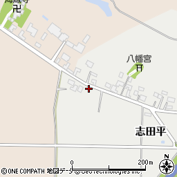 新潟県村上市志田平154周辺の地図