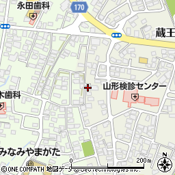 山形県山形市蔵王成沢2202周辺の地図