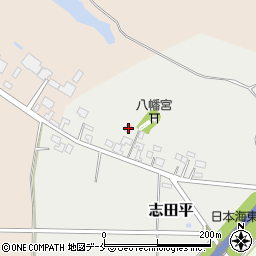 新潟県村上市志田平36-1周辺の地図