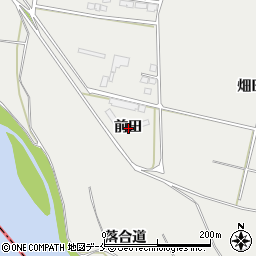 宮城県仙台市若林区日辺前田周辺の地図