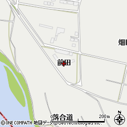 宮城県仙台市若林区日辺（前田）周辺の地図