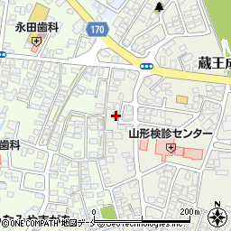山形県山形市蔵王成沢2204-2周辺の地図