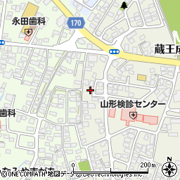 山形県山形市蔵王成沢2204周辺の地図