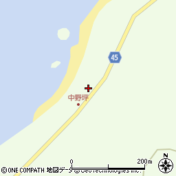 新潟県佐渡市北田野浦1064周辺の地図