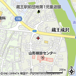 山形県山形市蔵王成沢2193-2周辺の地図
