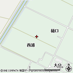 宮城県仙台市若林区井土（西浦）周辺の地図