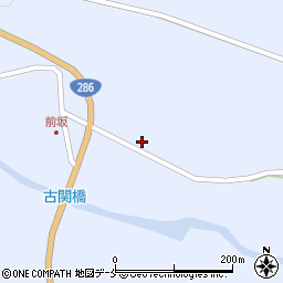宮城県柴田郡川崎町今宿前坂周辺の地図