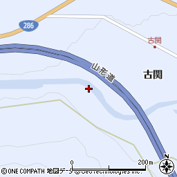 渓流釣り宮城川崎ファミリーフィッシング周辺の地図