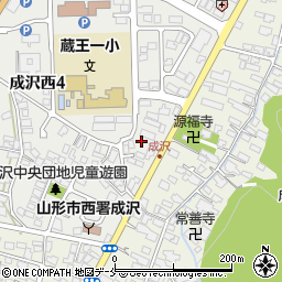 蔵王サン薬局周辺の地図