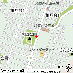 宮城県名取市相互台周辺の地図