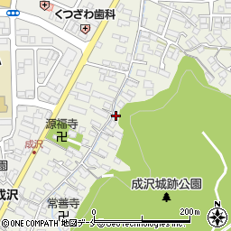 山形県山形市蔵王成沢1190周辺の地図