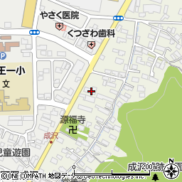 山形県山形市蔵王成沢461周辺の地図