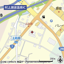 吉運堂村上店周辺の地図