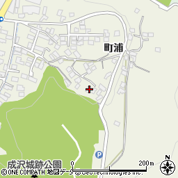 山形県山形市蔵王成沢町浦1250-7周辺の地図