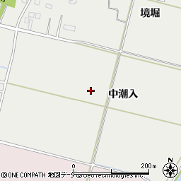宮城県仙台市若林区三本塚（中潮入）周辺の地図