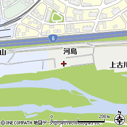 宮城県仙台市太白区大野田河島周辺の地図