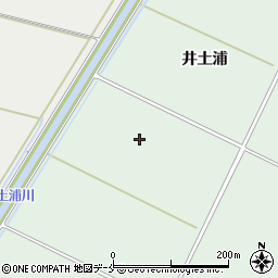 宮城県仙台市若林区井土（井土浦）周辺の地図