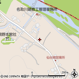 宮城県名取市高舘熊野堂周辺の地図