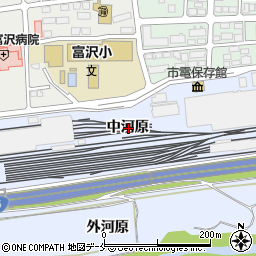 宮城県仙台市太白区富沢中河原周辺の地図