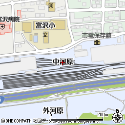 宮城県仙台市太白区富沢（中河原）周辺の地図