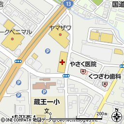 ダイソー山形成沢ショッピングセンター店周辺の地図