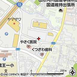 ベガスベガス　成沢店周辺の地図