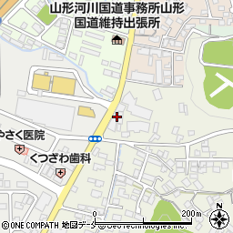 山形ヤナセ成沢営業所周辺の地図