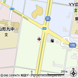 山形陸運周辺の地図