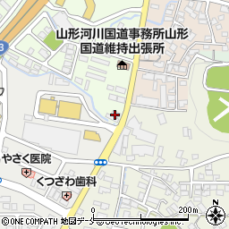 宮城交通株式会社　山形営業所周辺の地図